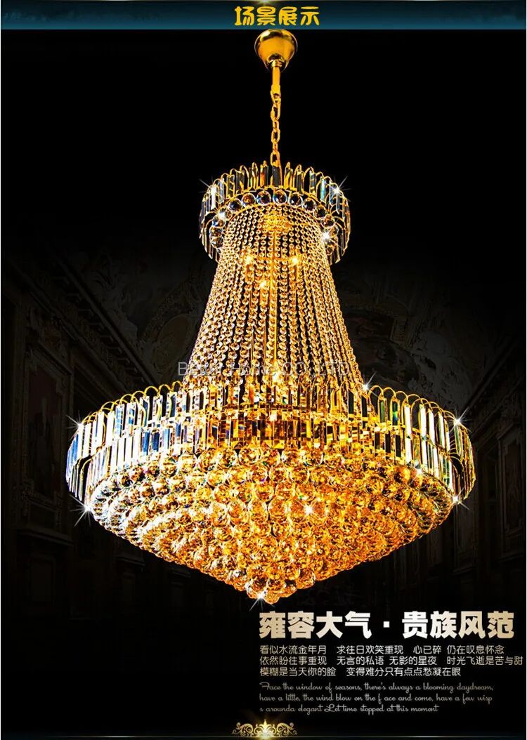 Хрустальная люстра Lustres de Cristais Lustre cristal D40 D60 D80 лестничный светильник светодиодный потолочный светильник