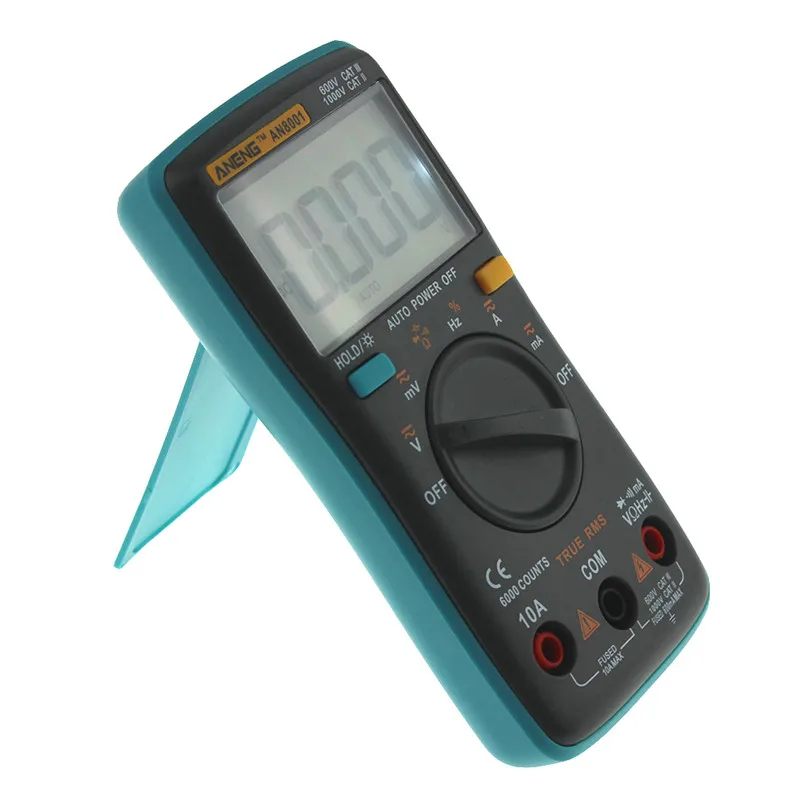 AN8000 AN8001 AN8002 AN8004 Portable LCD Digital Multimeter 6000 Counts Backlight AC/DC Ammeter Voltmeter Ohm Meter Tester digital multimeter multimeter tester