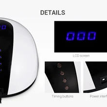 80 Вт 36 светодиодный s светодиодная лампа для маникюра инструмент для отверждения Сушилка для гель-лака лампа