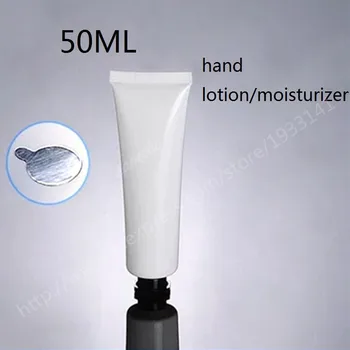 

10 x 50ML Empty PE Soft Cosmetic Soft Tube,Tube For Hand Lotion and Moisturizer, 50CC Plastic Cosmetic Container