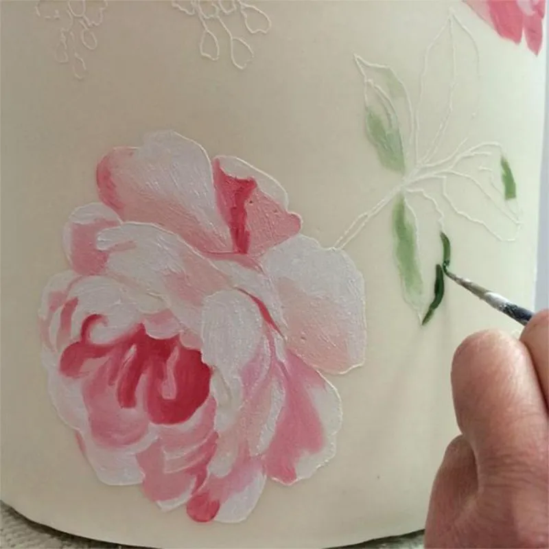 Yueyue Sugarcraft Роза торт кружево трафарет украшения торта инструменты форма для