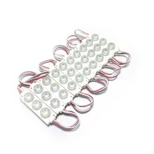 10 шт./лот светодиодный модуль 3 Вт 3 светодиодный s/шт Водонепроницаемый Модуль DC12V красный, желтый, зеленый, белый, СВЕТОДИОДНЫЙ знак, магазин баннер, более яркий светодиодный подсветка