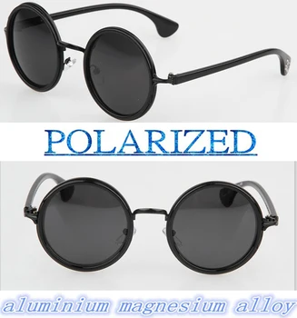 

Oculos Masculino Polarized Sunglasses Magnesium Alloy Retro Round Oversize Glasses Men Polarized Sun Uv400 Sunglasses Driving