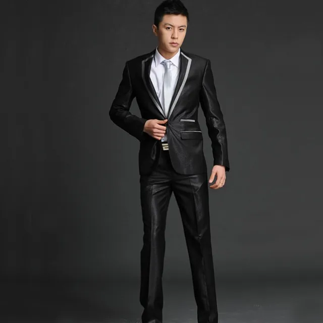 New men's wedding suits Men's Slim thin section groom dress men"s suits men suit slim fit men