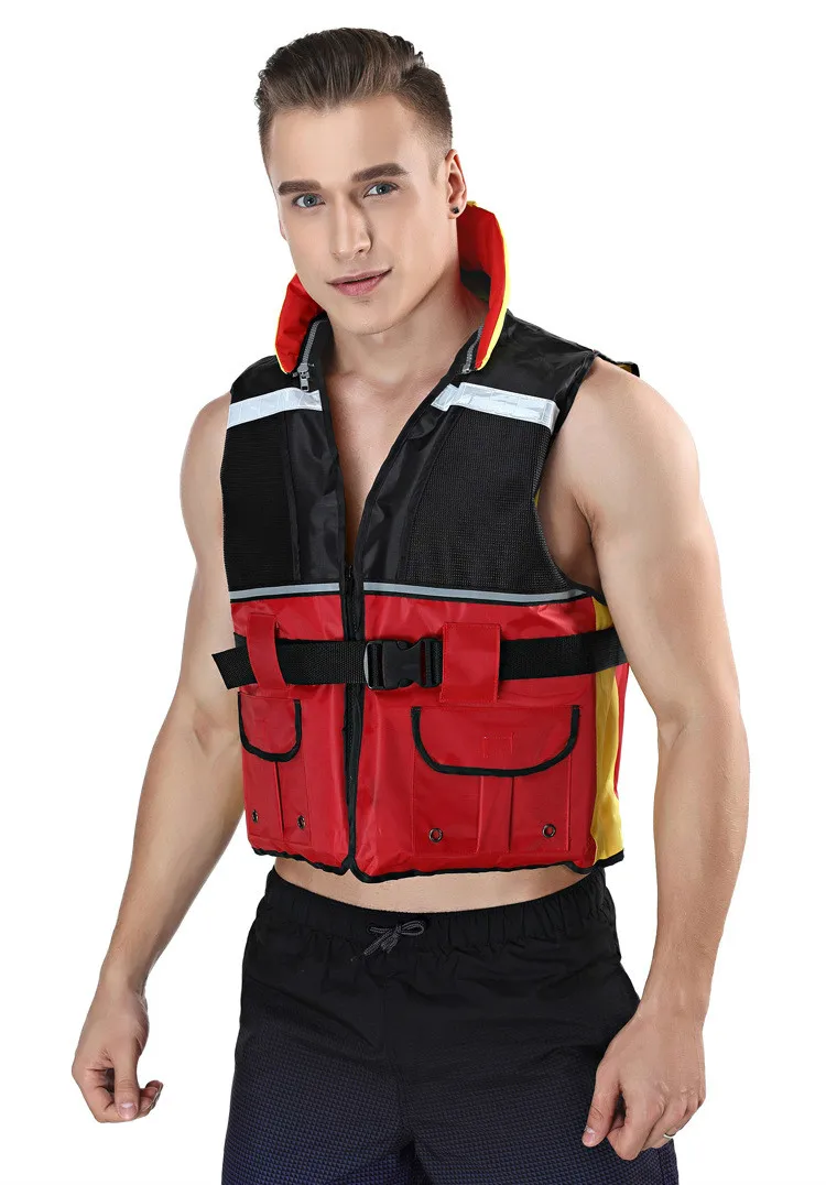 Для взрослых плавучесть одежда водные виды спорта пены плавательный жилет для серфинга рыболовный костюм жилет без профессиональной