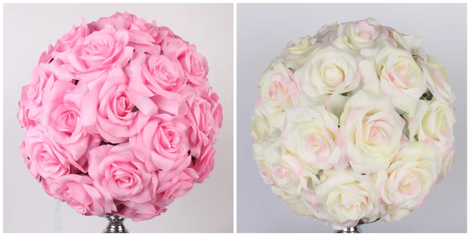 DIY Шелковый цветочный шар роспись маслом роза Европейский Стиль шар из искусственных роз свадебные вечерние украшения для дома