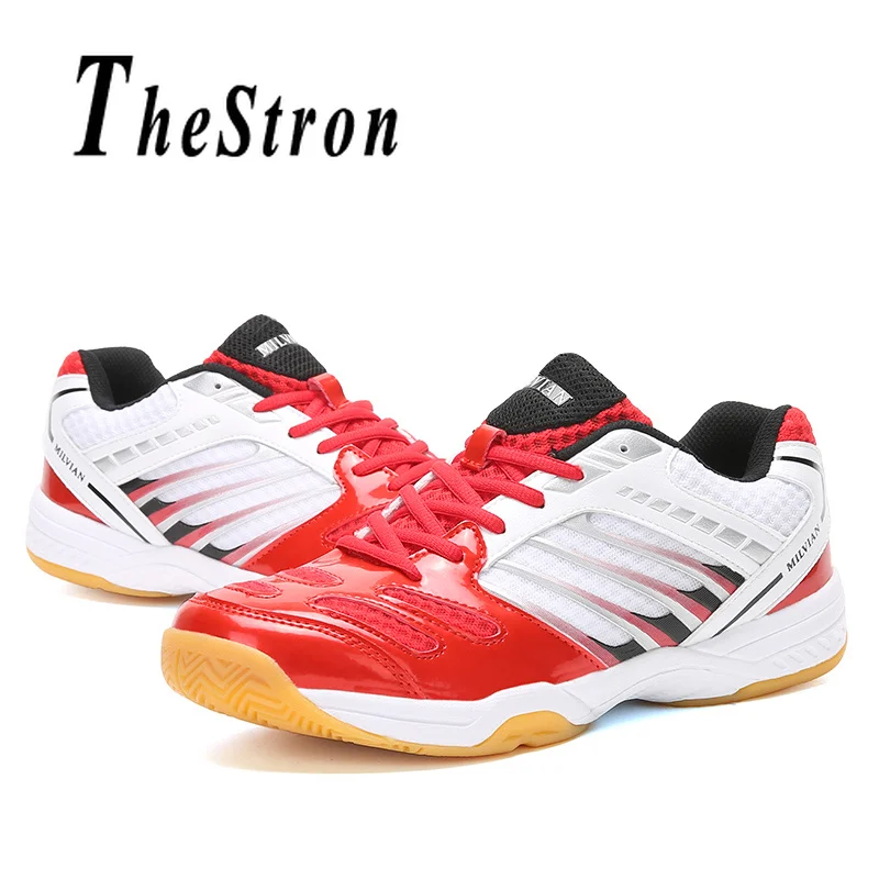 

Couples Badminton Shoes Fitness Women Volleyball Sneakers Gym Court Tennis Indoor Sport Shoes Non Slip Trainers Shoes For Men