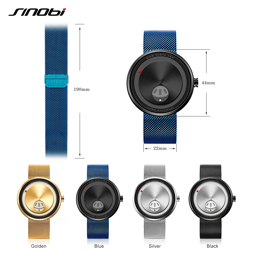 SINOBI Relogios Com Pulseira de Tira Milan Criativos 2019 Relogio Esporte e Criativo Frete Gratis Armadura Mostrador|Спортивные часы| |