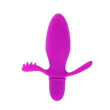 Waterproof Anal Vibrator Silicone Vibrating Anal Toys for Women Sex Products Soft Silicone Anal Sex Toys