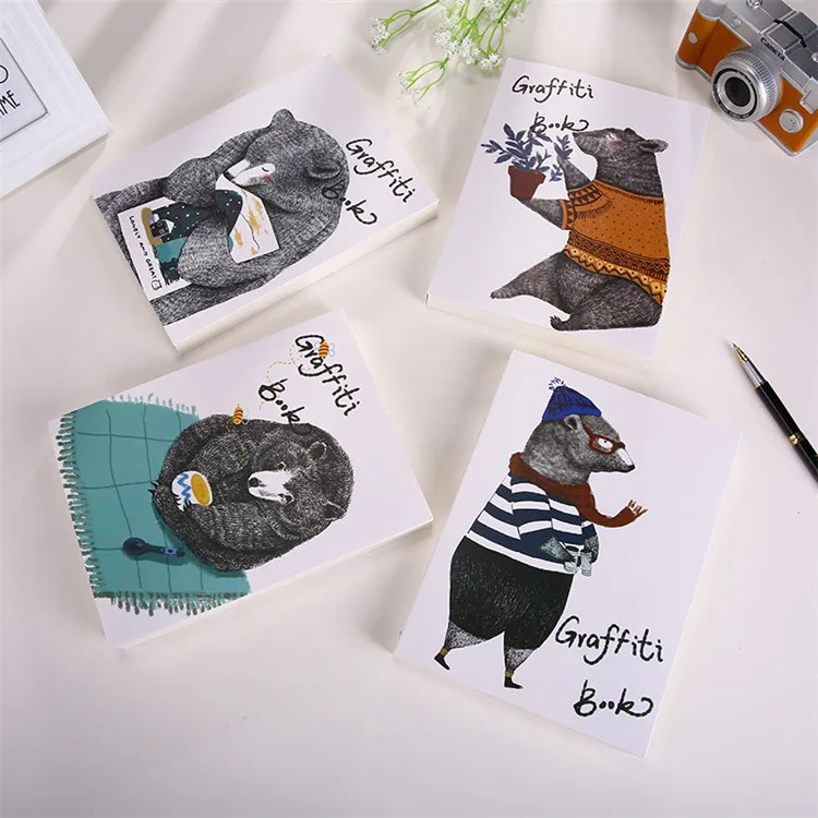

"Graffiti Book" Drawing Sketchbook Big Size Diary Journal School Study Student Notebook Notepad