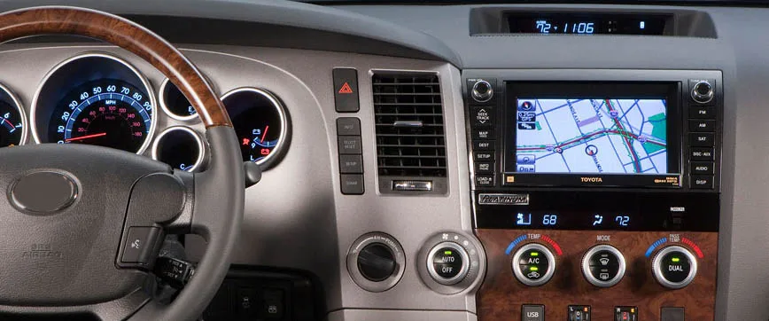toyota Tundra sequoia dashboard 