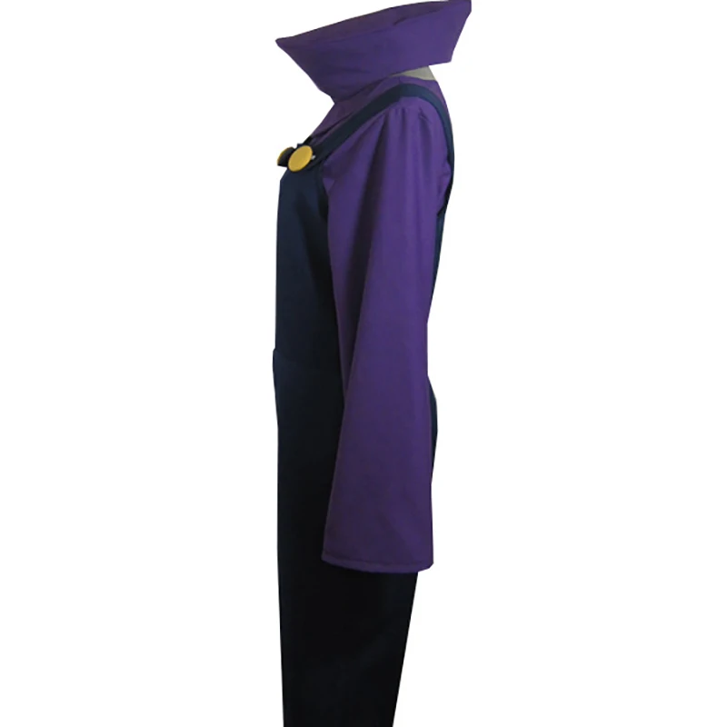 Top-grade Super Mario Bros Waluigi Cosplay Costume - Unisex Clothing for Halloween and Christmas by Ainclu image 3