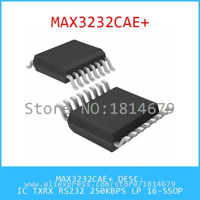 1 Шт./лот MAX3232CAE IC TXRX RS232 250 КБИТ LP 16-SSOP 3232 MAX3232 3232C |