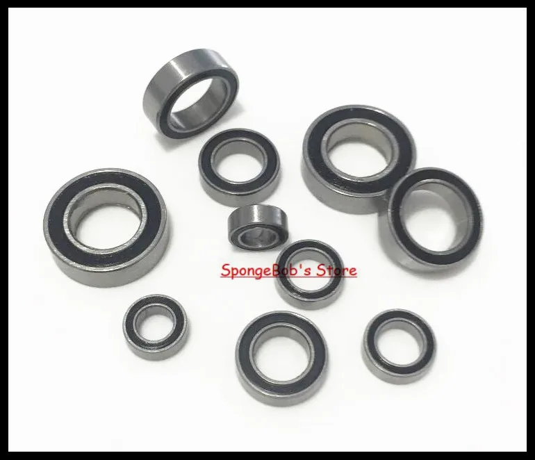

10pcs/Lot MR63-2RS / MR74-2RS / MR83-2RS / MR84-2RS / MR85-2RS The Rubber Sealing Thin Wall Deep Groove Ball Miniature Bearing
