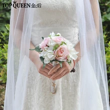 TOPQUEEN F11 свадебное оформление букета на стол букеты Свадебный букет букеты свадебные аксессуары