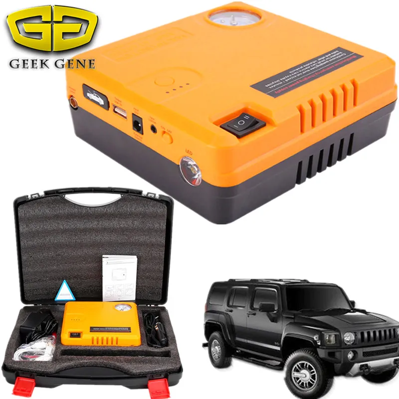 Автомобильное портативное пусковое устройство джамп стартер jump starter 400a