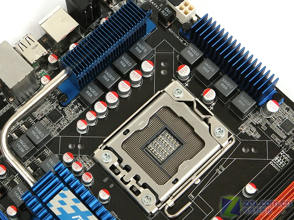 Настольная материнская плата Asus P6T X58 Socket LGA 1366 Core i7 Extreme DDR3 24G ATX UEFI биос оригинальная б/у материнская плата в продаже