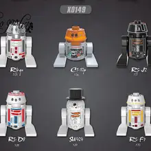 HAO gao Le 100 шт. X528 Sw424 Rsf7 Rsd8 S Rsd8 C110p Rsj2 классический Фигурки игрушки для детей Bb8 R2d2 X0149
