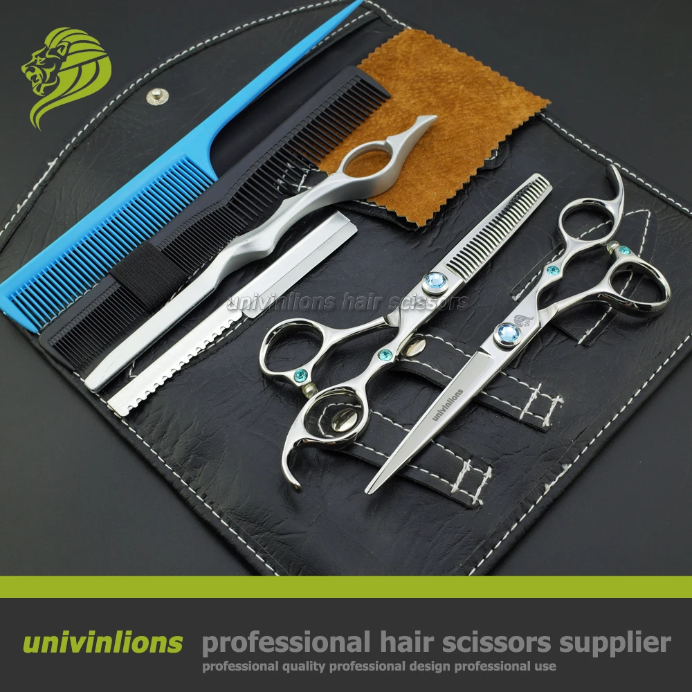 

6.0" hairdressing japanese scissors razor hair cutter sissors haircut hot scissors barber kit professional pro hair clippers