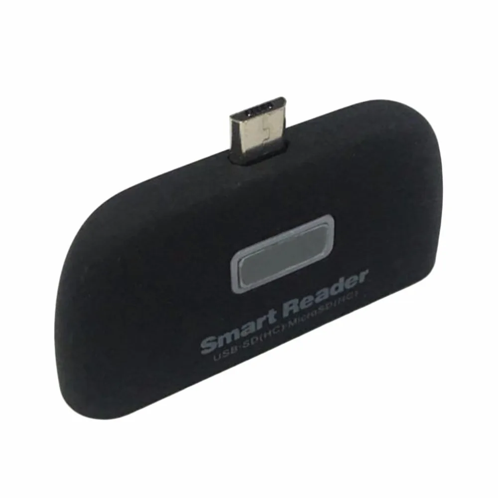 4 в 1 многофункциональная USB 2,0 SD кард-ридер с TF адаптер для чтения карт OTG с микро USB зарядное устройство Порты и разъёмы для ПК