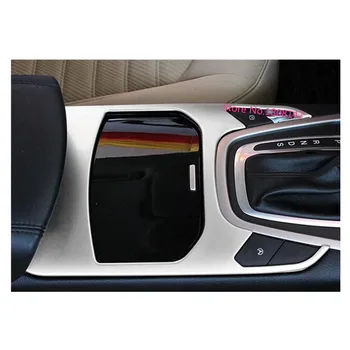

Car styling body sticker inside inner middle Shift Stall Paddle cup switch frame lamp trim armrest For Ford EDGE 2015 2016 2017