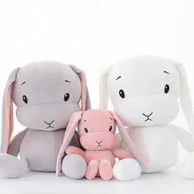GGS Cute Rabbit plush toy stuffed soft rabbit doll baby kids toys Animal plush toy dolls birthday christmas gift for her 40cm 70cm hot sale cute brown bear plush toy white rabbit stuffed soft doll friend plush toy kids toy gift for girlfriend