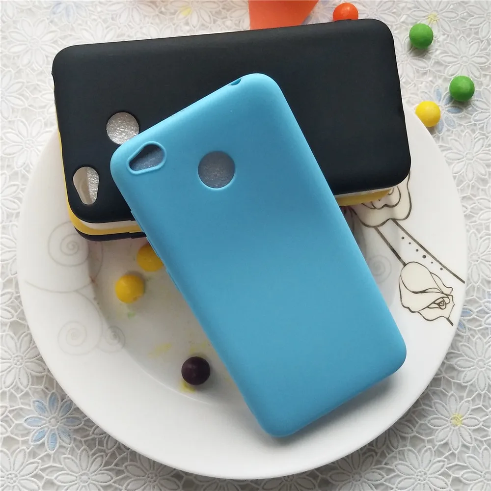 Высококачественный карамельный чехол с полным покрытием для Xiaomi redmi 4x Macarons