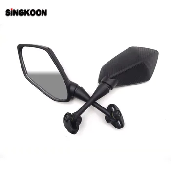 

Universal Sport Motorcycle Rearview Mirrors Black Scooter Moto Side Mirrors FOR Honda NSR250 P3/P4 CBR250 17/19/22 CBR600RR