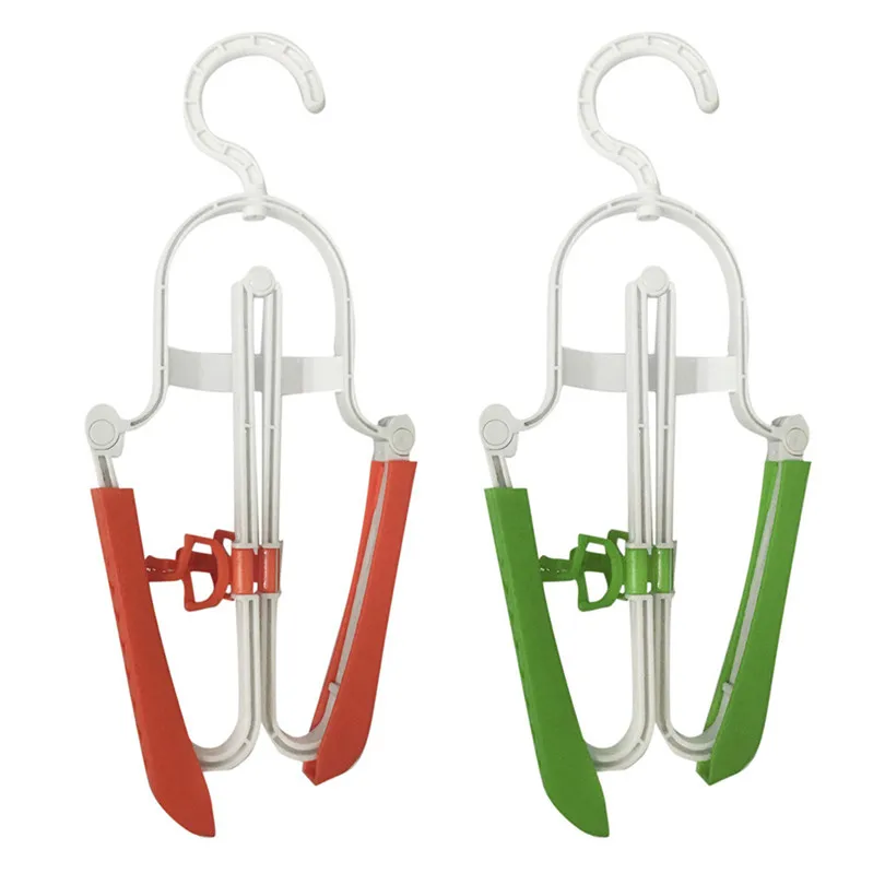 Household Storage Shelf Clothes Hanger DryerNew Portable Travel Folding Hanger Multifunctional Telescopic Hanger  (5)