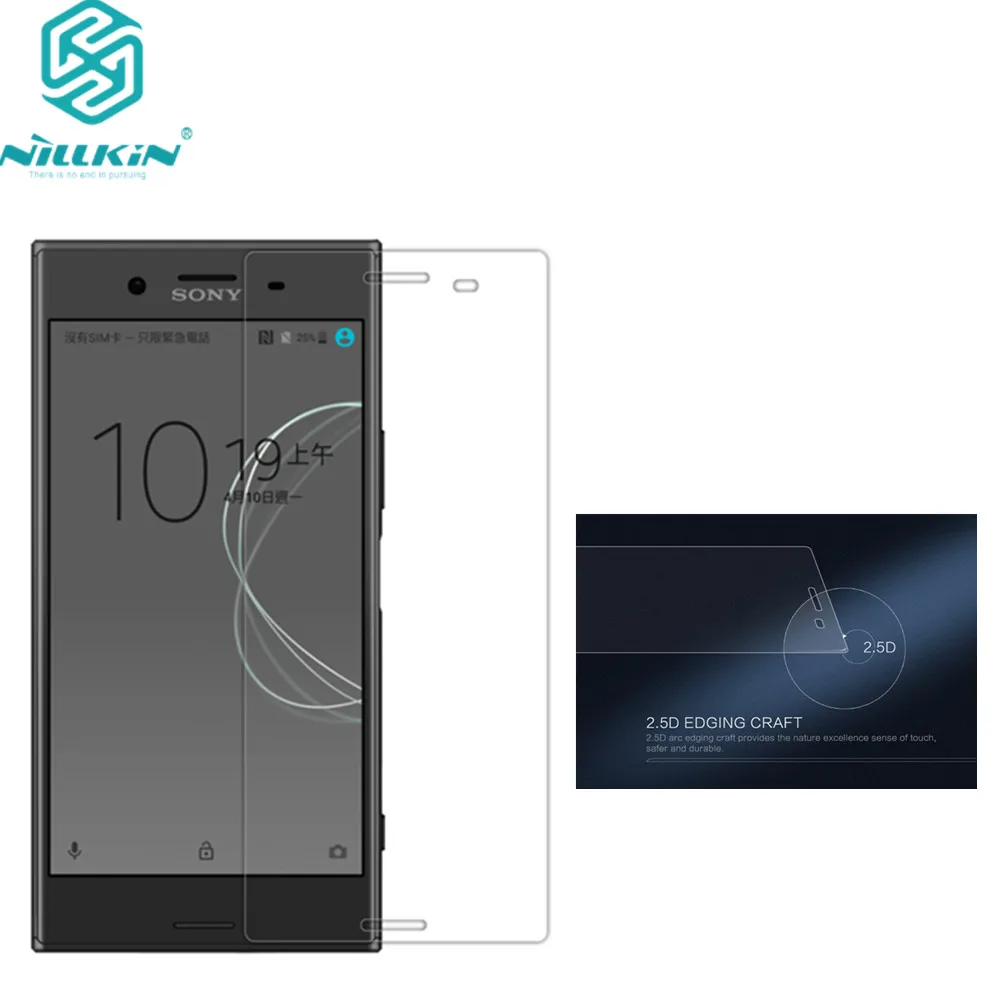 

For Sony Xperia XZ Premium Nillkin H+ Pro 2.5 D Round Edge 0.2 mm Tempered Glass Screen Protector free shipping for Xperia XZP