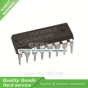 

5PCS 74HC138N 74HC138 SN74HC138N IC 3-to-8 Line Inverting Decoder/Demultiplexer DIP-16 New Original Free Shipping