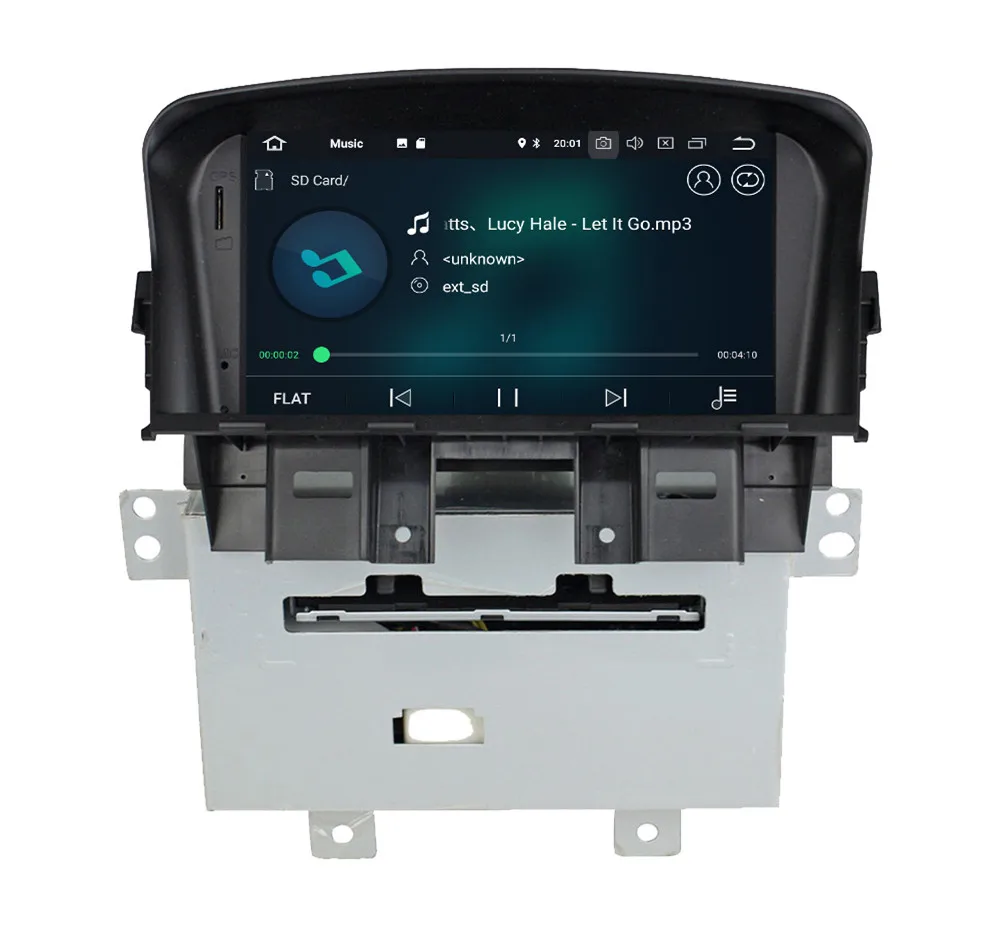 Top 7" Octa Core 4G WIFI Android 8.1 4GB RAM 64GB ROM RDS BT FM Car DVD Multimedia Player Radio Stereo For Chevrolet Cruze 2008-2014 4