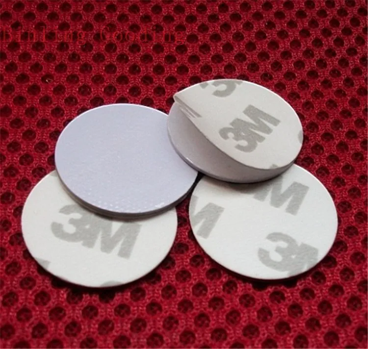 13 56 МГц NFC теги Ntag213/Ntag203 ISO14443A сумка для монет карт с клейкой лентой 3M Стикеры (25 мм)
