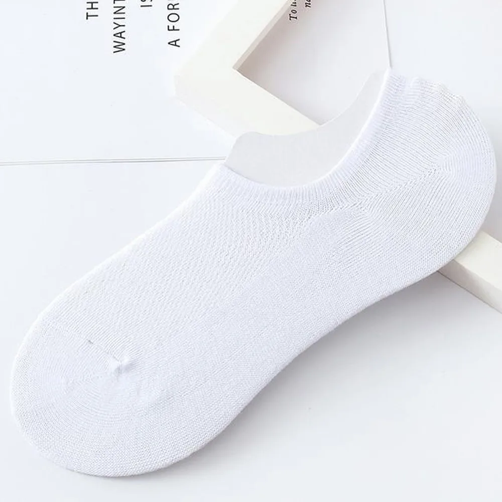 Cotton Socks Casual Short Ankle Socks Cotton Unisex Comfortable Pure Color  Slippers Short Socks W708