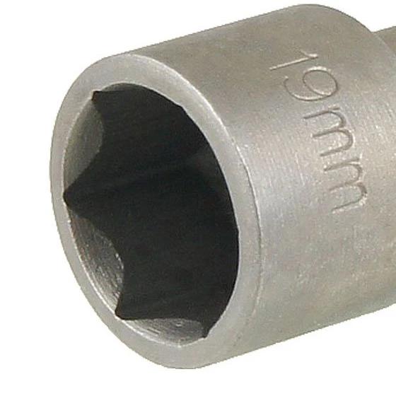 

TOOGOO(R)5pcs( 19 mm Hex Socket Magnetic Nut Driver Setter - Gray