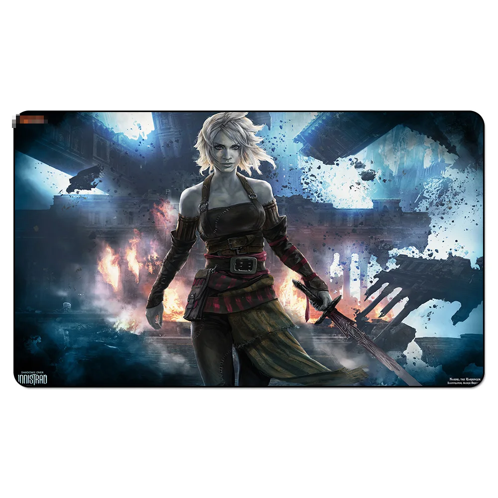 

Many Choice Magic Card Games Custom Playmat MGT Nahiri The Harbinger Playmat, Board Games Ultra. Table Pad Pro with Free Bag