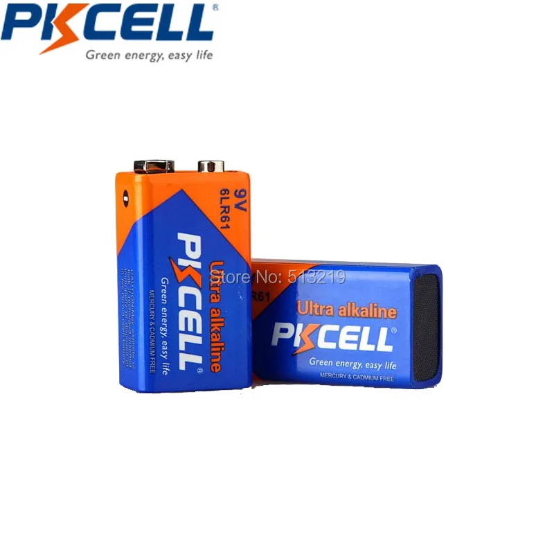 2Pcs9V6F22thermometerBatteryBattery6LR61E22MN16045226f22