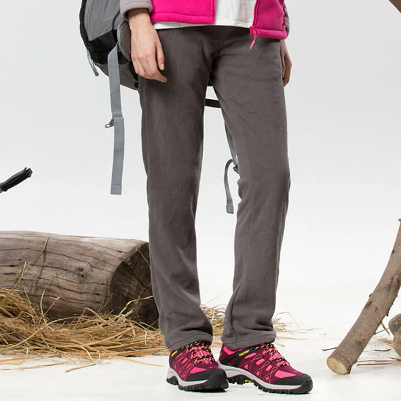 Buy Winter Spring Warm Fleece Pants Men Women Outdoor Hiking Camping Fishing Trousers Sports Ultralight 8 Colors S XXL Pants RW017