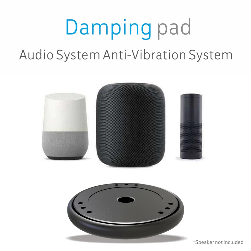 

Smart Speaker Sound Isolation Platform Damping Recoil Pad For Apple HomePod Amazon Echo Google Home Recoil Stabilizer Base