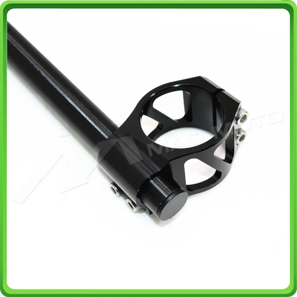 55MM Black Motorcycle Fork Clip-ons and handlebar tubes For BMW S1000RR 2009 2010 2012 2013 2014 2015 2016 Clip-on handle bars (8)