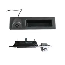 Бесплатная доставка для BMW F10 F11 F25 F30 3 серии 5 серии X3 заднего вида багажник ручка CCD HD автостоянка резервная копия камера на 162 мм