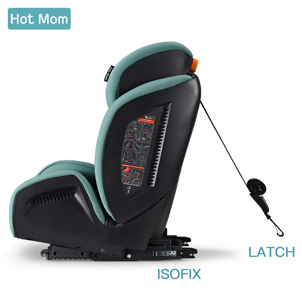 Мама и папа Детское Автокресло группы 1 2 3 Кабриолет лежащего ISOFIX детское