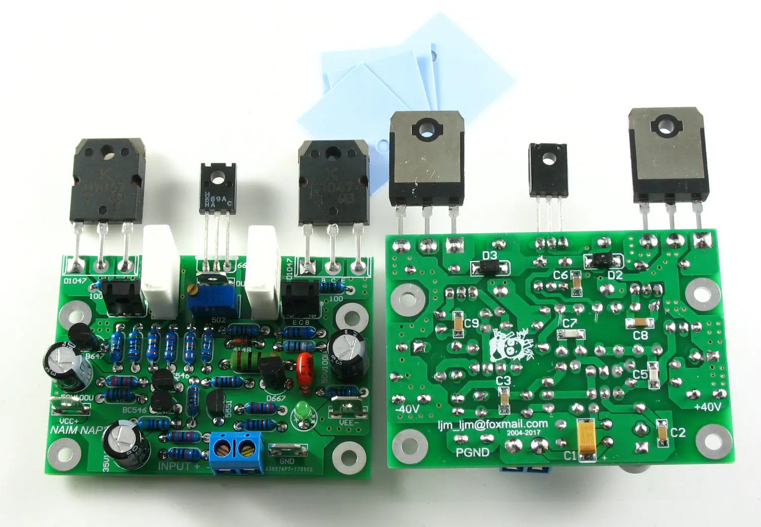 Одна пара модов NAP250 усилитель мощности комплект база на NAIM Аудио Amp (DIY Kit)|power