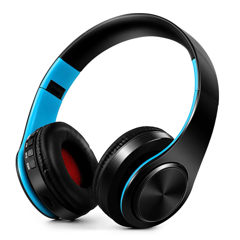 Wireless Headphones Bluetooth Headphone Foldable Headset Music Stereo Bass Earphones With Microphone For PC mobile font