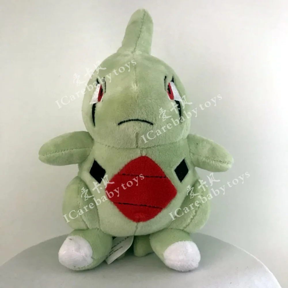 Можно повесить новые Larvitar Peluche 22 см плюшевые куклы мягкие аниме мультфильм мягкие вечерние подарочные мягкие игрушки