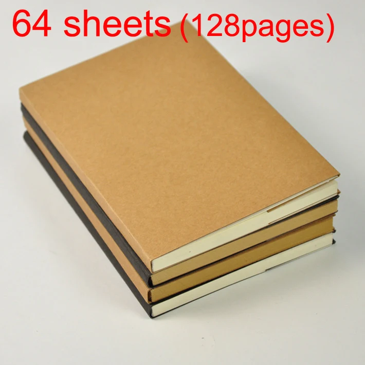 

32K Retro Sketch Paper Blank environmental friendly Notebook Sketch Drawing Book Journal Personal Diary Note Stationery