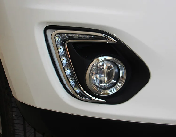 

eOsuns led drl daytime running light for Mitsubishi ASX 2013 2014, projector lens, top quality, wireless switch, dimmer control