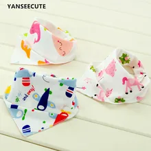 Детские нагрудники для новорожденных хлопковая ткань для девочек нагрудники мальчик нагрудник для детей Одежда для малышей хлопковая ткань хлопок 10 шт./лот aaqw-bb13-10p