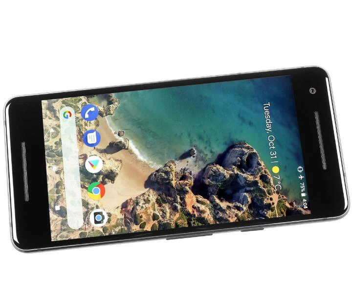 Original desbloqueado versión UE Google Pixel 2 4G LTE 5,0 pulgadas Android Teléfono Celular Octa Core 4 GB RAM 64 teléfono sim único de GB/128GB ROM