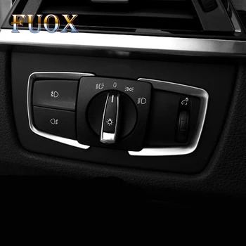 

2Pcs/Set ABS Chrome Headlight Switch Frame Trim Adjustment Circle Sticker For BMW F30 F31 F32 F34 3 4 Series 320 328 Accessories
